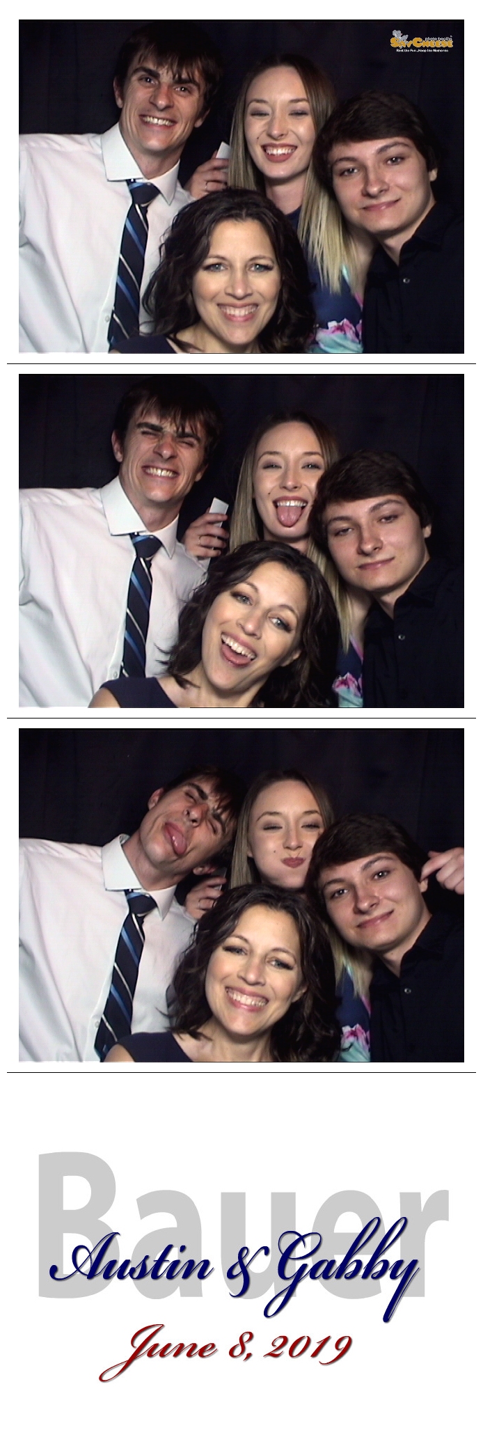 Bauer / Gregory Wedding  | View more photos from the event at gallery.saycheesephotobooth.com/u/SayCheesePhotoBooth/Bauer-Gregory-Wedding